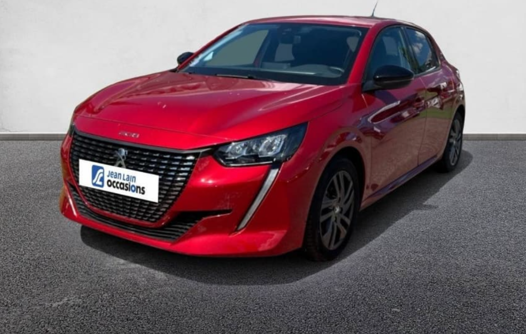 peugeot 208 rouge jean lain occasions